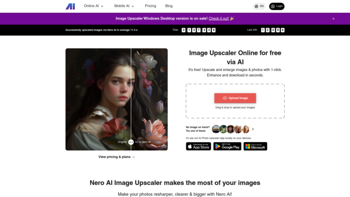 Nero Image Upscaler