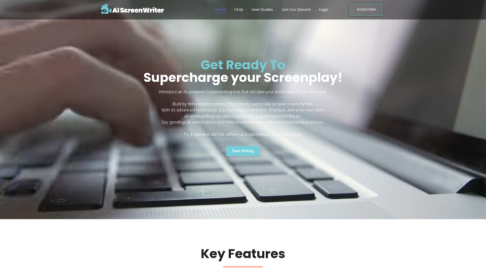 AI Screenwriting Tool