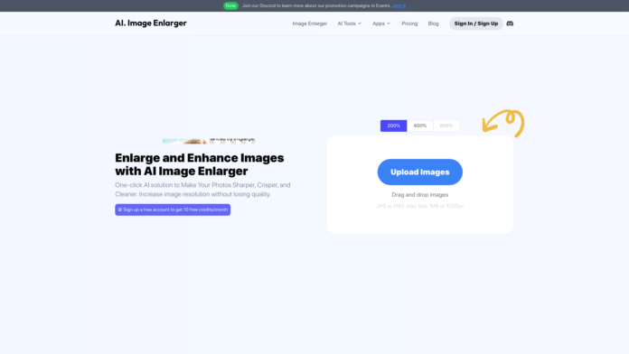 AI Image Enlarger
