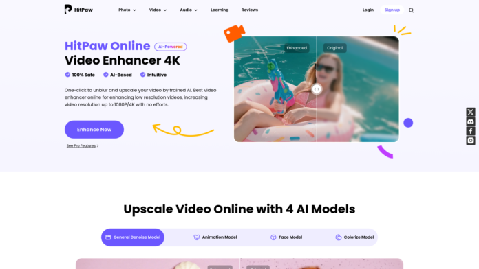 HitPaw Video Enhancer