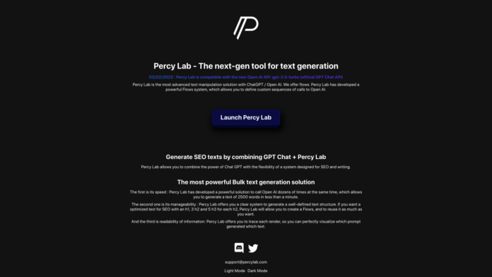 Percy Lab